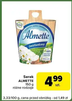 Carrefour Express Serek Almette śmietankowy oferta