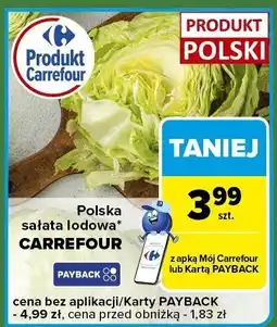 Carrefour Express Sałata lodowa CARREFOUR oferta