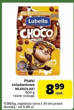 Carrefour Express Płatki śniadaniowe Mlekołaki Lubella oferta