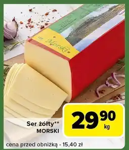 Carrefour Express Ser żółty MORSKI Carrefour Express oferta