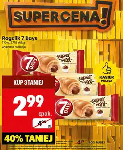 Delikatesy Centrum Rogalik 7 Days 110g oferta