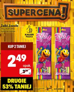 Delikatesy Centrum Żelki Zozole Hello Żelo Rainbow 75g oferta