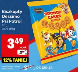 Delikatesy Centrum Biszkopty Dessimo Psi Patrol 90g oferta