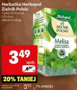 Delikatesy Centrum Herbatka Herbapol Zielnik Polski 1 opak/20 torebek oferta