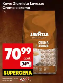 Delikatesy Centrum Kawa ziarnista Lavazza Crema e aroma 1kg oferta