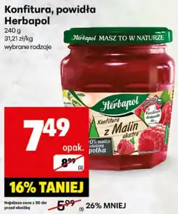 Delikatesy Centrum Dżem malinowy Herbapol 240g oferta