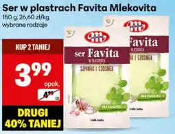 Delikatesy Centrum Ser w plastrach Favita Mlekovita 150g oferta