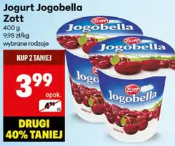 Delikatesy Centrum Jogurt Jogobella Zott 400g oferta