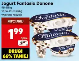 Delikatesy Centrum Jogurt Fantasia Danone 98-118g oferta