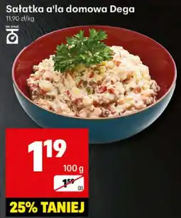 Delikatesy Centrum Sałatka a'la domowa Dega 100g oferta