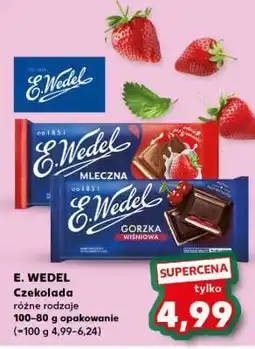 Kaufland E. WEDEL Czekolada oferta