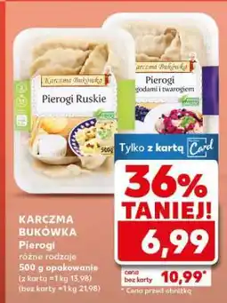 Kaufland KARCZMA BUKÓWKA Pierogi oferta