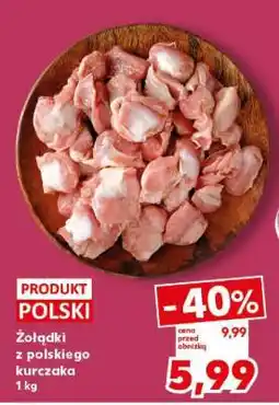 Kaufland Żołądki z polskiego kurczaka oferta