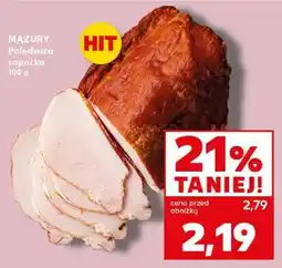 Kaufland MAZURY Polędwica sopocka 100 g oferta