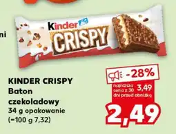 Kaufland Kinder Crispy oferta