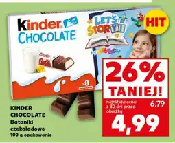 Kaufland Kinder Chocolate oferta