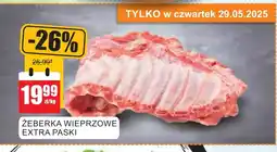 Zeberka wieprzowe extra paski