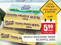 Bingo Masło Mazurski Smak Mlekpol oferta