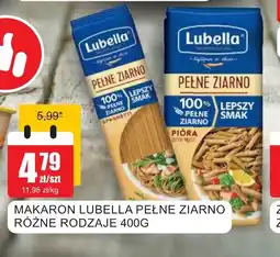 Bingo Makaron Lubella Pełne Ziarno oferta