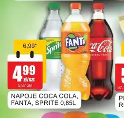 Bingo Napoje Coca Cola, Fanta, Sprite oferta