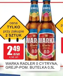 Bingo Warka Radler 0 Cytryna, Grejp-Pom oferta