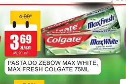 Bingo Pasta do zębów Max White, Max Fresh Colgate oferta