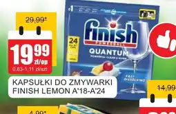 Bingo Kapsułki do zmywarki Finish Lemon oferta