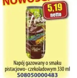 AT Napój gazowany o smaku pistacjowo-czekoladowym oferta