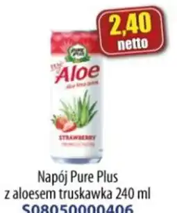 AT Napój Pure Plus z aloesem truskawka oferta