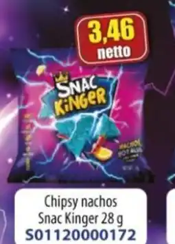 AT Chipsy nachos Snac Kinger oferta
