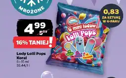 Netto Lody Lolli Pops koral oferta