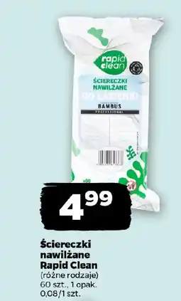Netto Ściereczki nawilżane Rapid Clean oferta