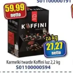 Karmelki twarde Koffini luz