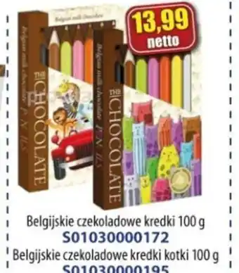 AT Belgijskie czekoladowe kredki oferta