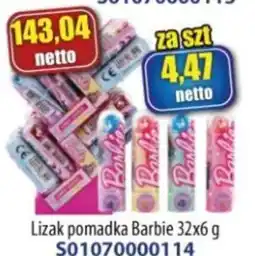 AT Lizak pomadka Barbie oferta