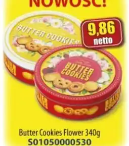Butter Cookies Flower