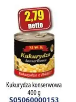 AT Kukurydza konserwowa oferta