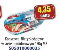 AT Konserwa filety śledziowe w sosie pomidorowym MK oferta