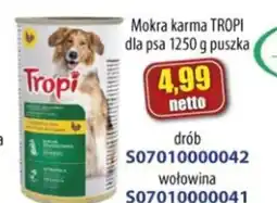 AT Mokra karma Tropi dla psa oferta