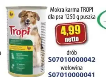 AT Mokra karma Tropi dla psa oferta