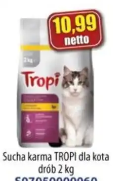 AT Sucha karma TROPI dla kota oferta