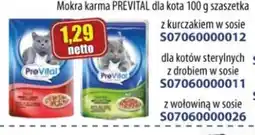 AT Mokra karma PREVITAL dla kota oferta