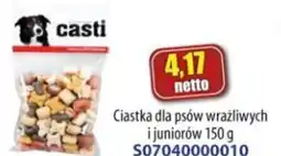 AT Ciastka dla psów wrażliwych i juniorów Casti oferta
