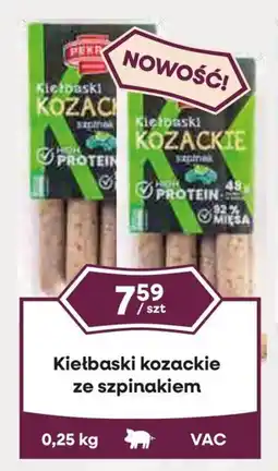 Dantex Kiełbaski kozackie ze szpinakiem oferta