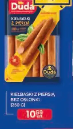 Kiełbaski z piersią Duda