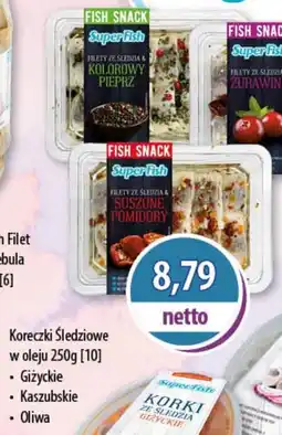 DUO-TES Koreczki śledziowe w oleju oferta