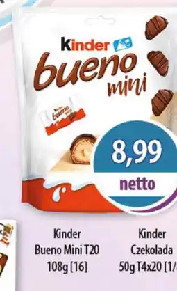 DUO-TES Kinder Bueno Mini T20 oferta