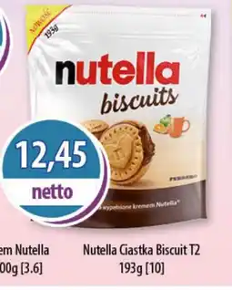 DUO-TES Nutella Ciastka Biscuit T2 oferta