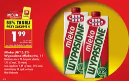 Biedronka Mleko UHT Wypasione 3.2% oferta