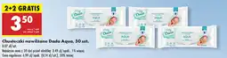 Biedronka Chusteczki nawilżane Dada Aqua oferta